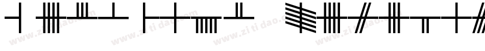 BethHand Regular字体转换
